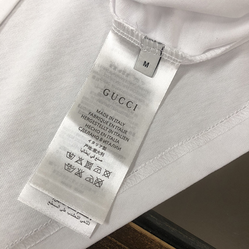 グッチコピー 新しいカップルのラウンドネック半袖Tシャツ
