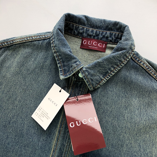グッチ  新しいバッグデニムスーツ ショートシャツ