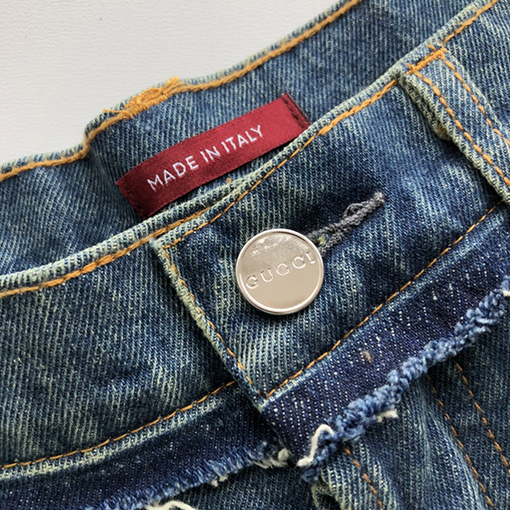 グッチ 新しいバッグデニムセット パンツ