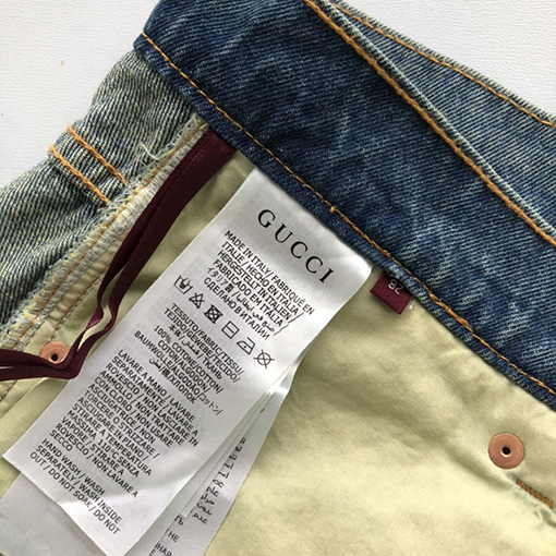 グッチ 新しいバッグデニムセット パンツ