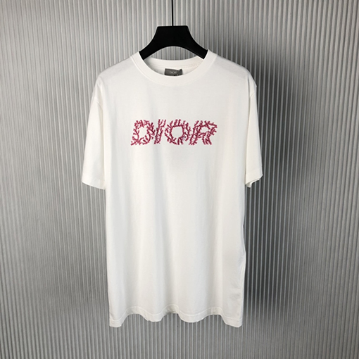 ディオールコピー  限定アルファベット半袖Tシャツ