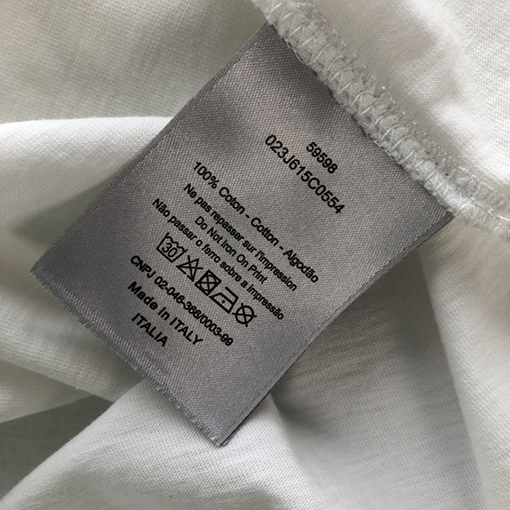 ディオールコピー  限定アルファベット半袖Tシャツ