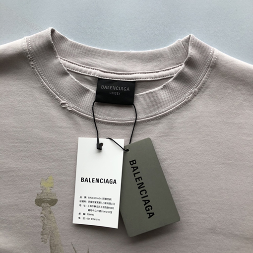 バレンシアガスーパーコピー  新しい半袖Tシャツ
