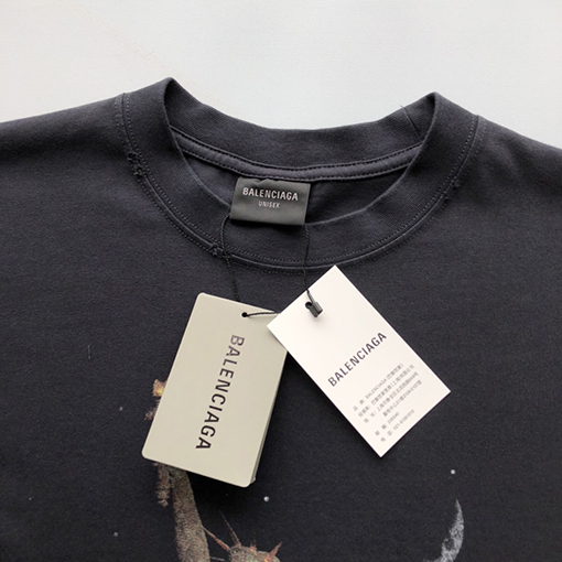 バレンシアガスーパーコピー  新しい半袖Tシャツ