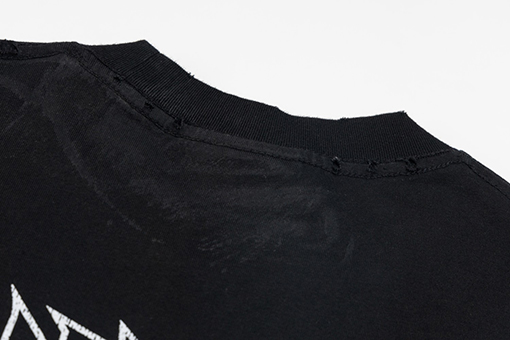 バレンシアガ エッフェル塔水洗いクルーネック半袖Tシャツ