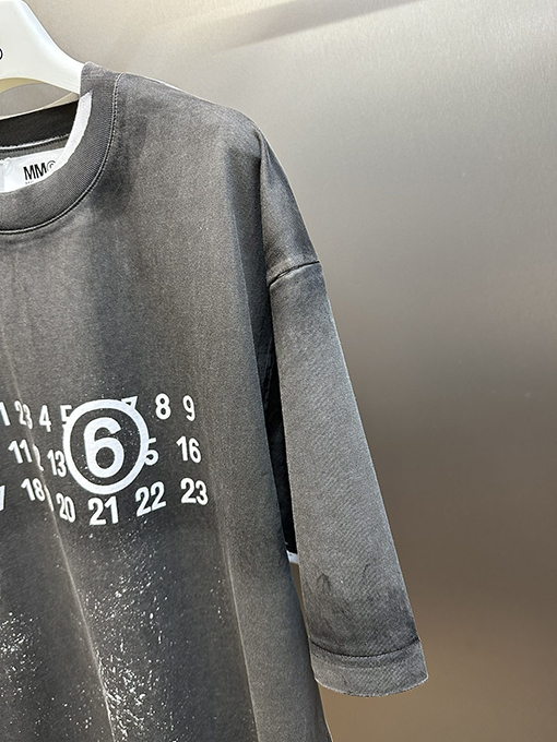 マルタンマルジェラスーパーコピー ステッチ古い半袖Tシャツ