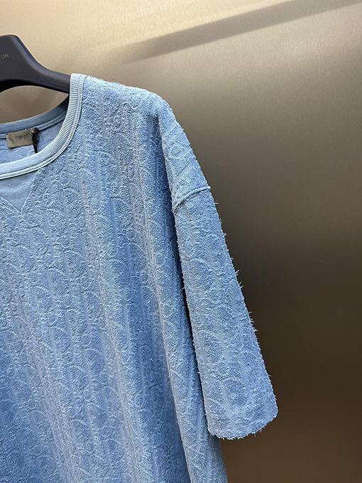 ディオール アルファベットタオル半袖Tシャツ