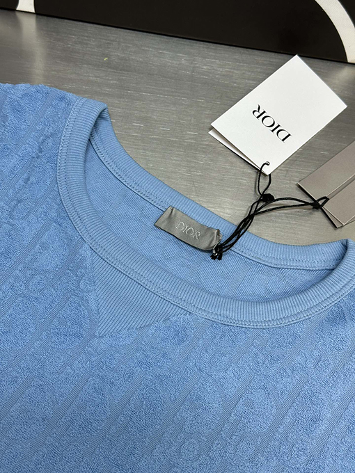 ディオール アルファベットタオル半袖Tシャツ