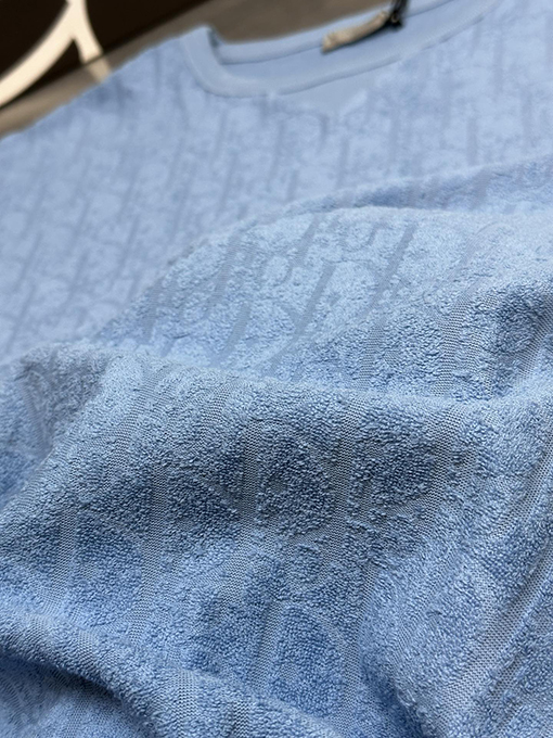 ディオール アルファベットタオル半袖Tシャツ