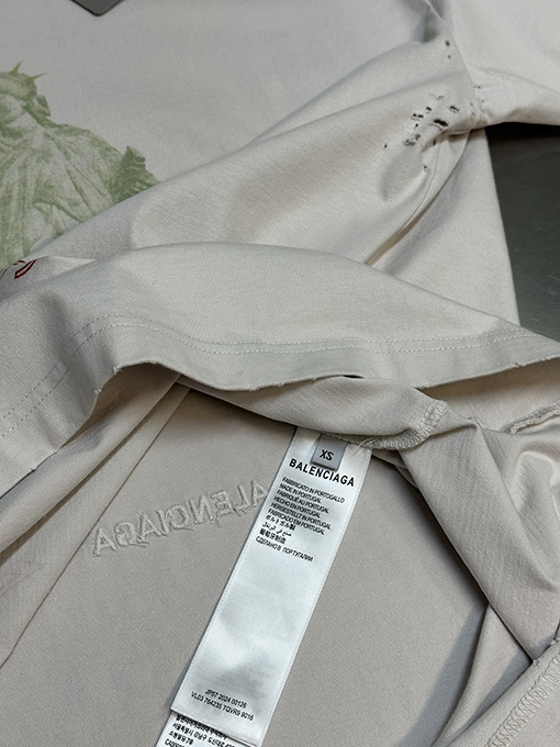 バレンシアガコピー 新しい自由の女神半袖Tシャツ
