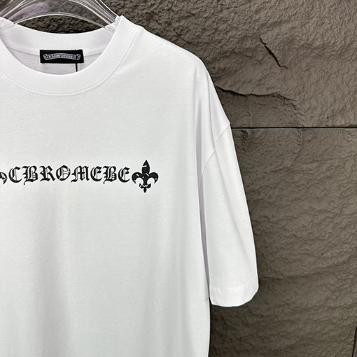 クロムハーツ  新しい馬蹄ロゴカップル半袖Tシャツ