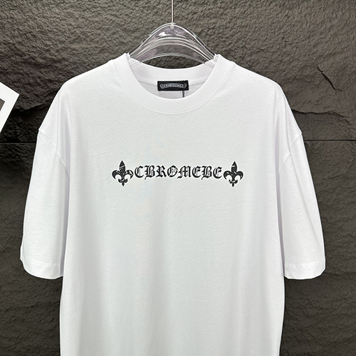 クロムハーツ  新しい馬蹄ロゴカップル半袖Tシャツ