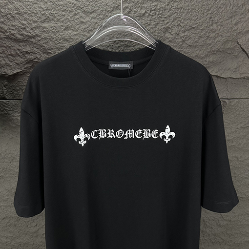 クロムハーツ  新しい馬蹄ロゴカップル半袖Tシャツ