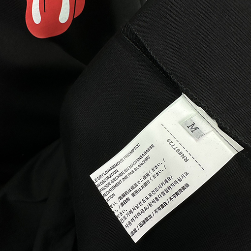 クロムハーツスーパーコピー  新しい唇のパターンカップルの半袖Tシャツ