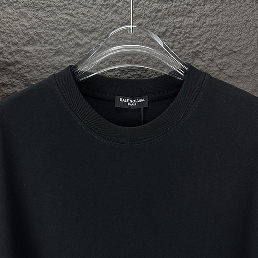 バレンシアガ 新しいホットドリル文字ロゴカップル半袖Tシャツ