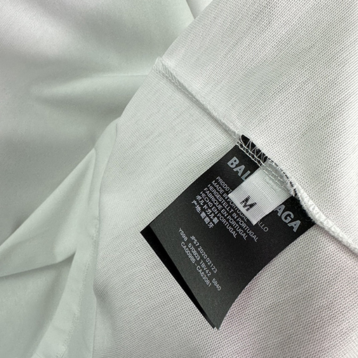バレンシアガ 新しいホットドリル文字ロゴカップル半袖Tシャツ