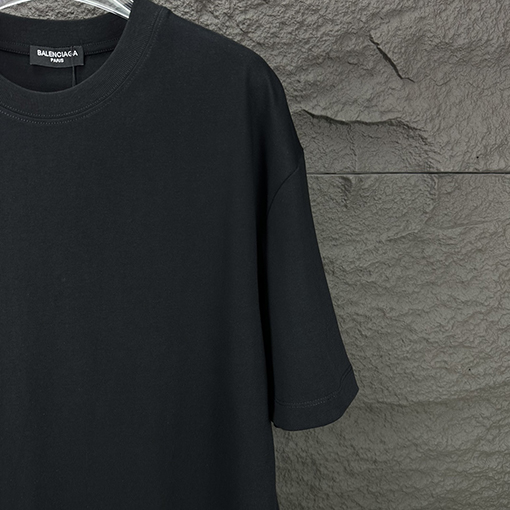 バレンシアガ 新しいホットドリル文字ロゴカップル半袖Tシャツ