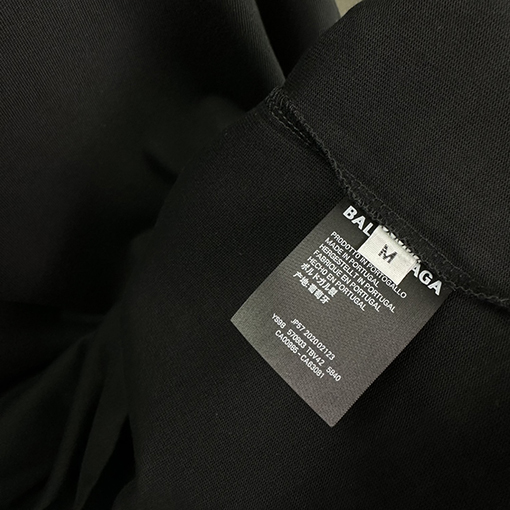 バレンシアガ 新しいホットドリル文字ロゴカップル半袖Tシャツ