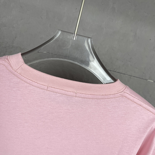 ロエベ 胸の立体刺繍半袖Tシャツ
