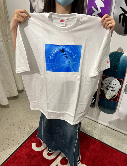 シュプリームコピー SS24 Tunnel Tee時空トンネルTシャツ半袖シャツ