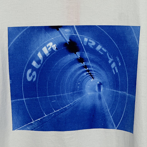 シュプリームコピー SS24 Tunnel Tee時空トンネルTシャツ半袖シャツ