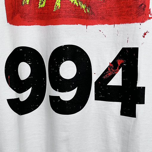 シュプリーム  春コレクションPaint Tee 994バックプリント半袖Tシャツ