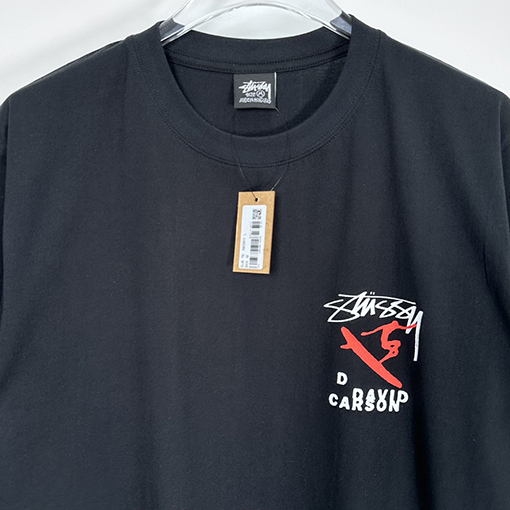 STUSSY X DAVIDコラボSS 24 CARSON DO YOUR THANG TEE女性柄Tシャツ