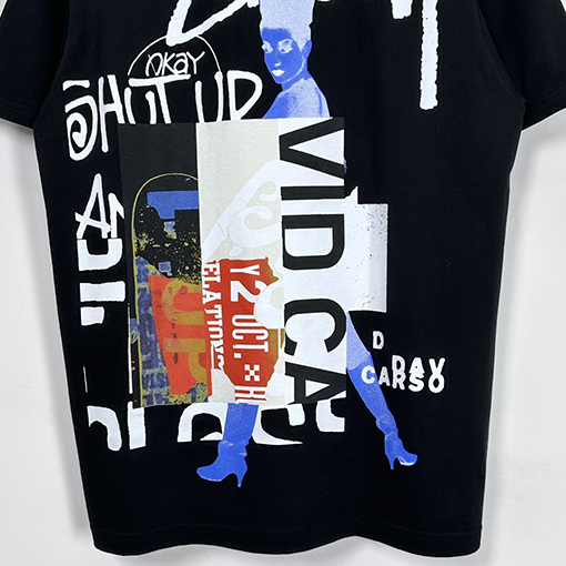 STUSSY X DAVIDコラボSS 24 CARSON DO YOUR THANG TEE女性柄Tシャツ