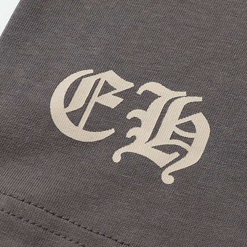 クロムハーツスーパーコピー クロスプリント半袖Tシャツ