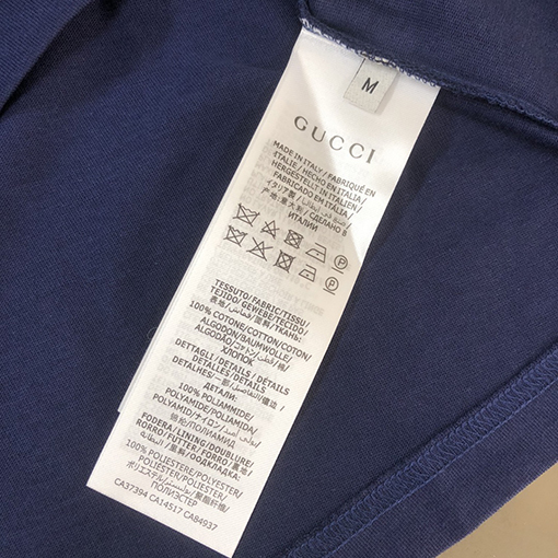 グッチ 新しいダブルG刺繍文字半袖Tシャツ