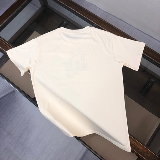 ディオール 新しいファッション刺繍半袖Tシャツ