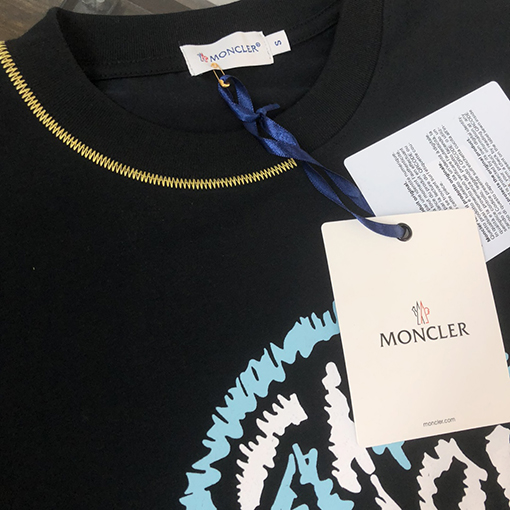 モンクレールスーパーコピー アルファベットロゴプリント半袖Tシャツ