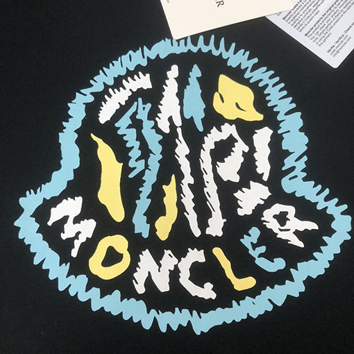モンクレールスーパーコピー アルファベットロゴプリント半袖Tシャツ