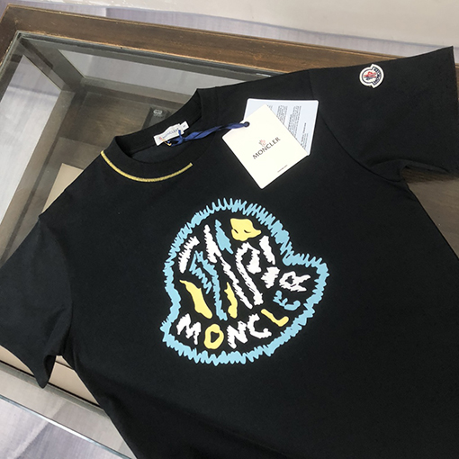 モンクレールスーパーコピー アルファベットロゴプリント半袖Tシャツ