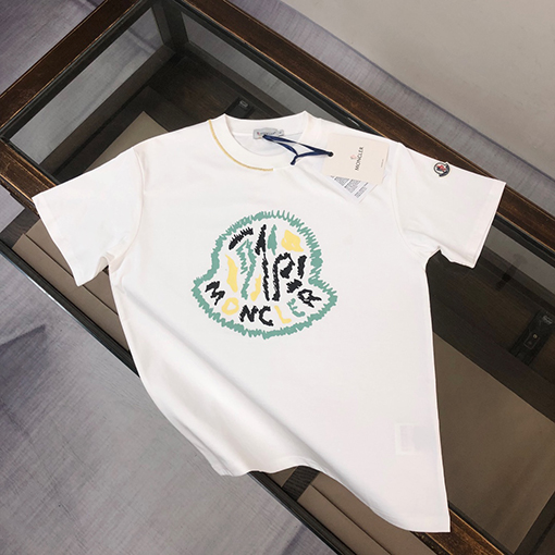 モンクレールスーパーコピー アルファベットロゴプリント半袖Tシャツ