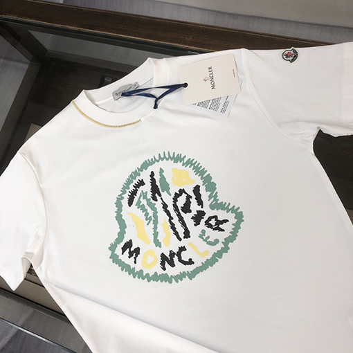 モンクレールスーパーコピー アルファベットロゴプリント半袖Tシャツ
