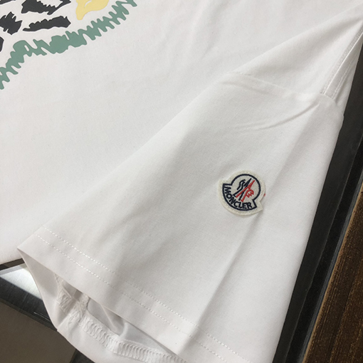 モンクレールスーパーコピー アルファベットロゴプリント半袖Tシャツ