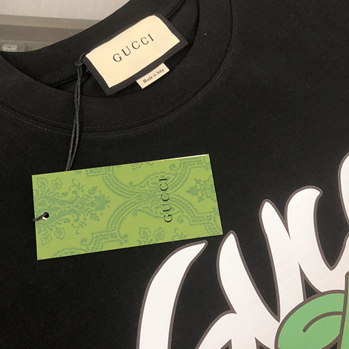 グッチコピー プリントカップル半袖Tシャツ