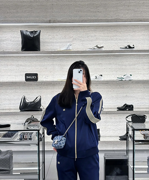 セリーヌ 新しいベースボール服スーツジャケット