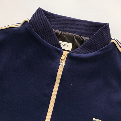 セリーヌ 新しいベースボール服スーツジャケット