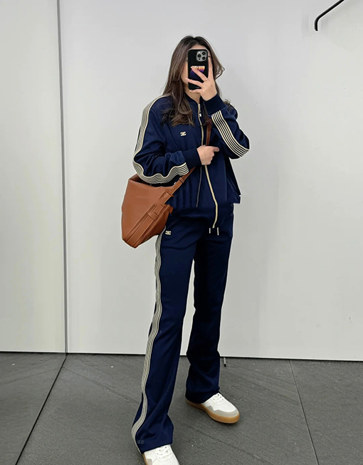 セリーヌ 新しいベースボール服セットパンツ