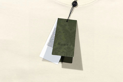 グッチ 新しいレンガキャビネット ラウンドネック半袖Tシャツ
