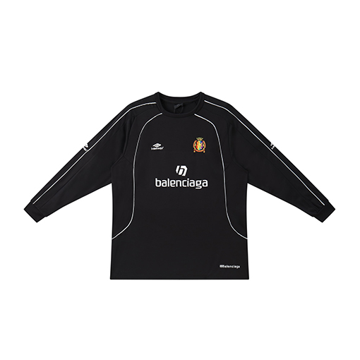 バレンシアガ3BスポーツユナイテッドFC サッカー刺繍ユニフォーム 半袖Tシャツ