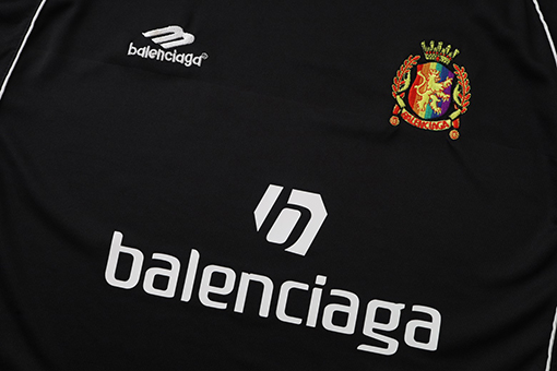 バレンシアガ3BスポーツユナイテッドFC サッカー刺繍ユニフォーム 半袖Tシャツ