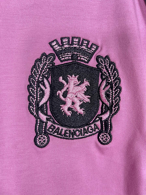 バレンシアガ ユナイテッドサッカー トレーニングウェア ロゴ 刺繍 プリント 半袖Tシャツ