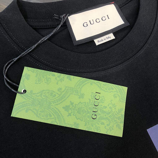 グッチ シンプルでハンサムなカップルの半袖Tシャツ