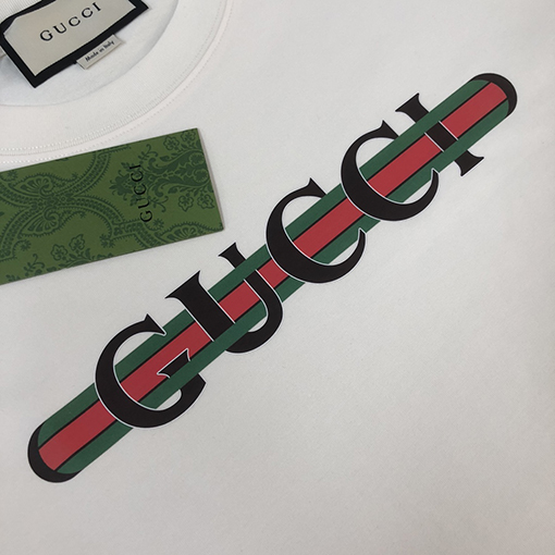 グッチコピー ラウンドネックカップル半袖Tシャツ