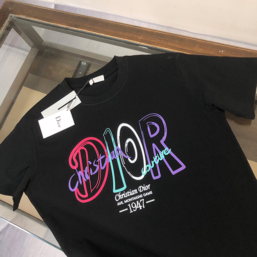 ディオール アルファベットロゴプリント半袖Tシャツ