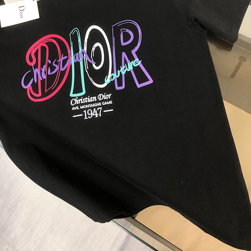 ディオール アルファベットロゴプリント半袖Tシャツ