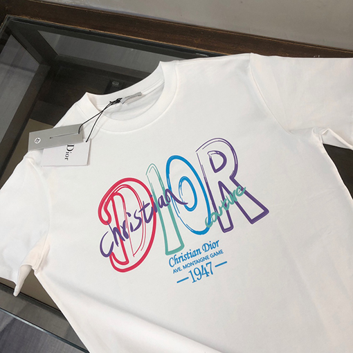 ディオール アルファベットロゴプリント半袖Tシャツ